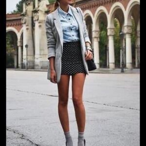 We The Free Joanie Patterned Corduroy Mini Skirt, size 24–!•••